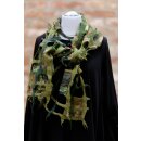 Merino plus Seide Unikat olive