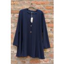 Hopsack Jacke marine