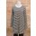 by basics Stricktunika long A Linie raw white/black