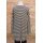 by basics Stricktunika long A Linie raw white/black Gr. L