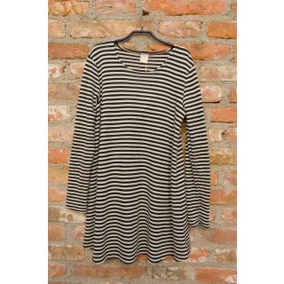 by basics Stricktunika long A Linie raw white/black Gr. XL