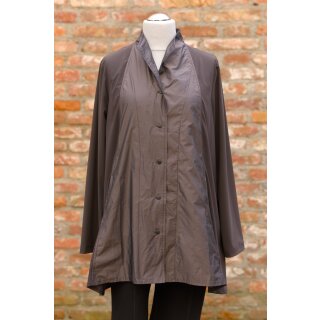 Lagom Blusenjacke Technojersey mit Taft mocca Gr.46/48 (Herstellergröße 6)