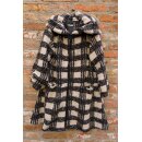 Hopsack Mantel Teddy long karo