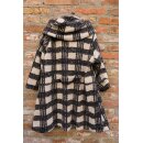 Hopsack Mantel Teddy long karo