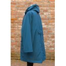 Hopsack Winterjacke long newpetrol