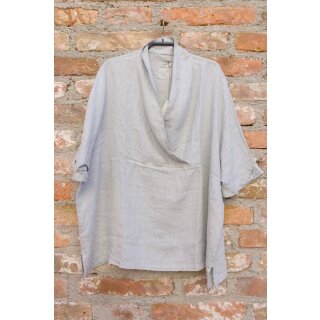 by basics Leinentunika Oversize Kimono stone