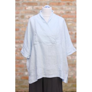 by basics Leinentunika Oversize Kimono light blue