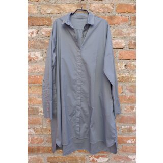 by basics Longbluse Popelin stormy sea Gr.XXL