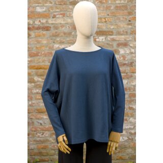 by basics Lieblings Pullover petrol blue M/L