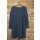 by basics Kleid oder Stricktunika long  A Line petrol blue Gr.XL
