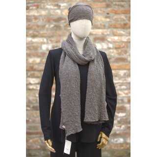 by basics Schal mit Struktur earth melange