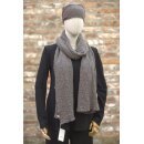 by basics Schal mit Struktur earth melange