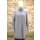 by basics Longjacke high collar steel grey melange, Gr. L