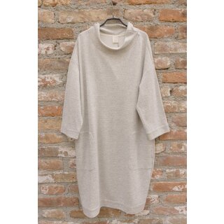 by basics Sweat Dress dawn grey melange, Gr.XL