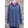 by basics V Longpullover denim blue