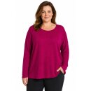 by basics Puristischer Pullover raspberry