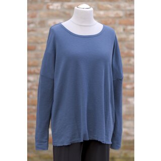 by basics Puristischer Pullover denim blue Gr.L
