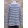 by basics Puristischer Pullover raw white/denim blue Gr.L