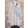 by basics Dreiecks Tuch raw white/asphalt