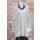 by basics Dreiecks Tuch raw white/asphalt