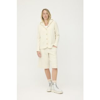 by basics Sweat Blazer pearl grey melange, Gr.XXL