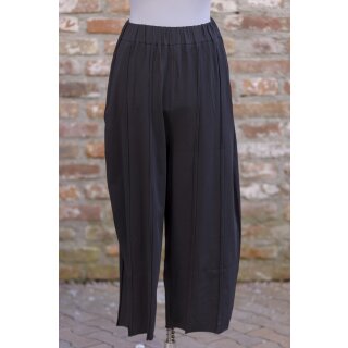 KHEI Jerseyhose mit Biesendetails black , Gr. XL