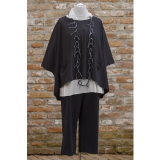 Zeitlos by Luana Oversize Shirt  81 schwarz
