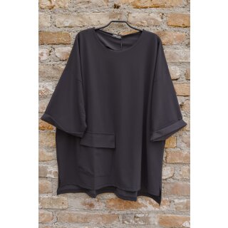 Zeitlos by Luana Tunika Oversize 63 mit Tasche schwarz