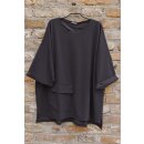 Zeitlos by Luana Tunika Oversize 63 mit Tasche schwarz