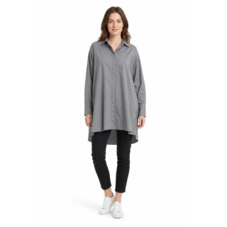 by basics Longbluse Popelin cement
