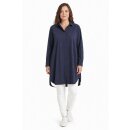 by basics Longbluse Popelin midnight blue