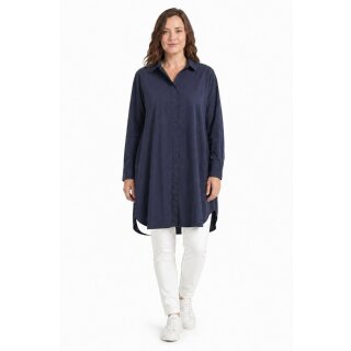 by basics Longbluse Popelin midnight blue Gr.L