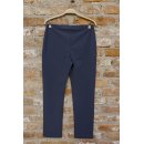 Zeitlos by Luana Basic Hose mit Umschlag tinte