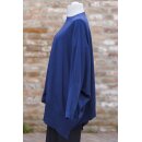 KHEI Modal Pullover Oversize blau