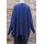 KHEI Modal Pullover Oversize blau, I (Gr.44/46748 bis 50/52)
