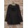 Anastasia by Kampeas Jacke mit Kapuze 137 Viskosejersey schwarz, Größe 44/46 (Herstellergröße 3)