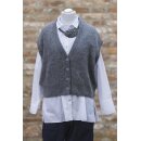 Zeitlos by Luana Baby Alpaka Cardigan grau melange
