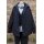 Zeitlos by Luana Wattierte warme Taft Jacke blau/schwarz