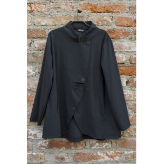 Zeitlos by Luana "Die besondere Jacke" 554 Technojersey schwarz, Gr. 44/46
