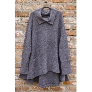 KHEI Stricktunika Boucle Oversize smoky