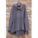 KHEI Stricktunika Boucle Oversize smoky