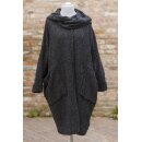 KHEI Kleid Boucle anthra