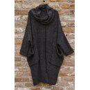 KHEI Kleid Boucle anthra
