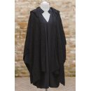 KHEI Jacket / Cape mit Kapuze schwarz