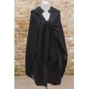 KHEI Jacket / Cape mit Kapuze schwarz