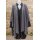 KHEI Jacket / Cape mit Kapuze smoky