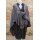 KHEI Jacket / Cape mit Kapuze smoky