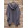 KHEI Jacket / Cape mit Kapuze smoky