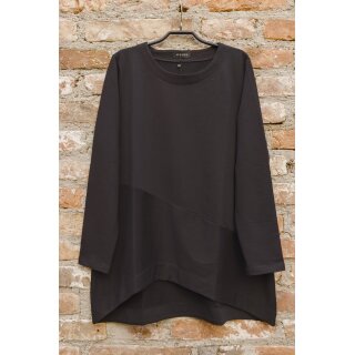 KHEI Sweater Rundhals schwarz, Gr. XL