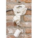 by basics Merino Kragen raw white